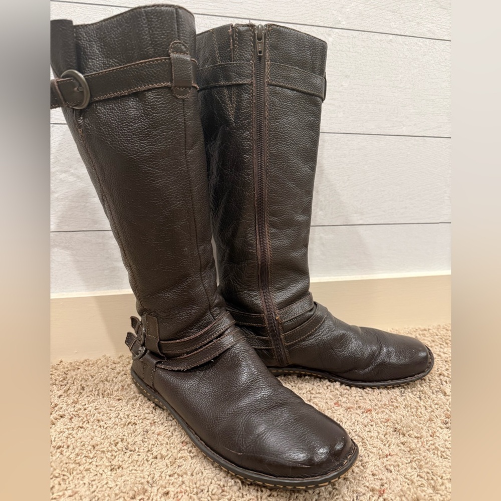b.o.c. (Born) tall boots- Dark Brown Size 10